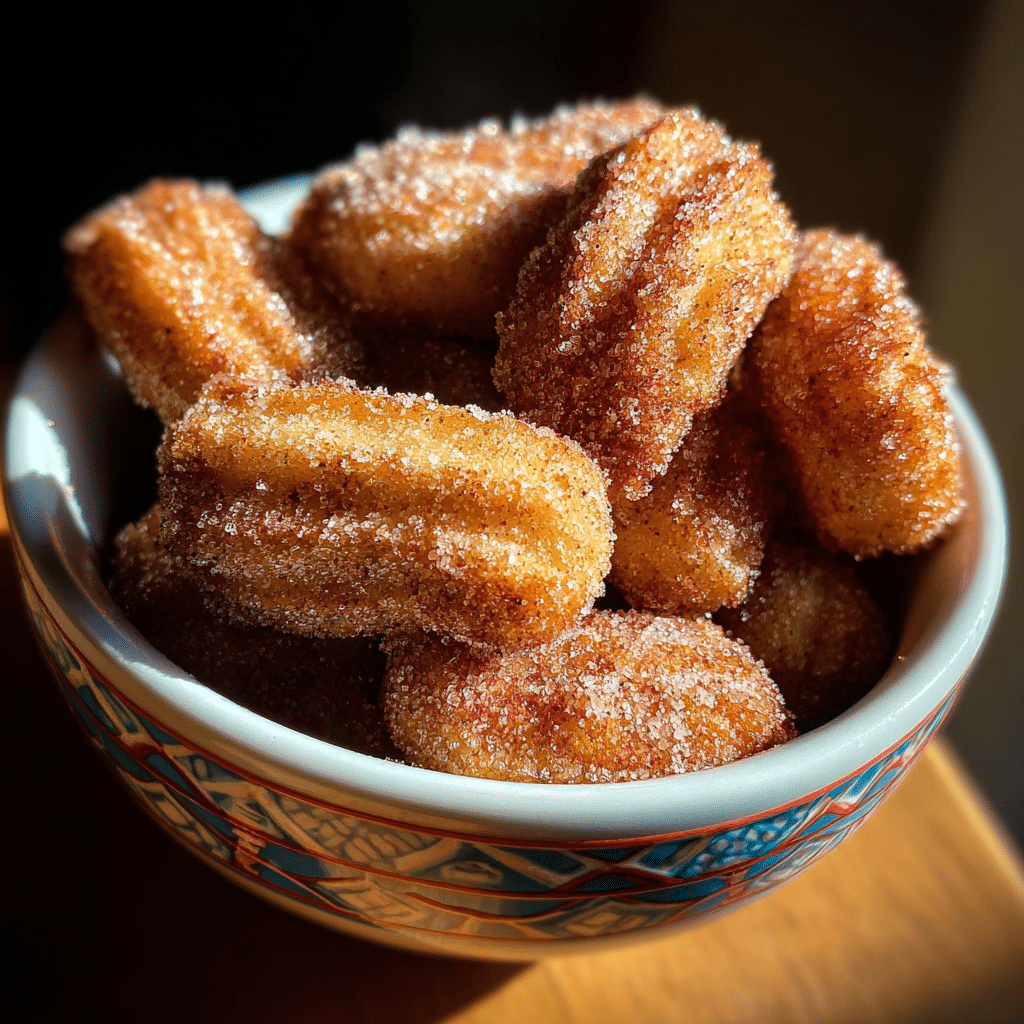 Delicious Baked Churro Bites That Will Elevate Your Snack Moment 5 Delicious Baked Churro Bites served with dipping sauce