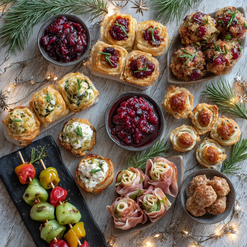 9 Festive Christmas Finger Foods You Can Prep the Night Before