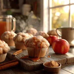 Apple Cider Donut Cupcakes: Irresistible Thanksgiving Desserts Treat 8 Apple Cider Donut Cupcakes