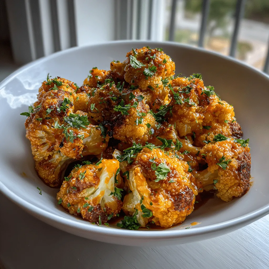 Air Fryer Buffalo Cauliflower Recipe: Crispy, Zesty Healthy Dinner Delight 2 Air Fryer Buffalo Cauliflower