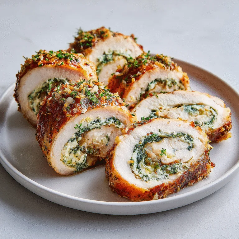 Best Christmas Stuffed Turkey Breast
