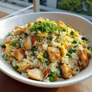 Chinese Chicken Fried Rice Delight: Quick, Flavorful, and Family-Friendly 9 Chinese Chicken Fried Rice