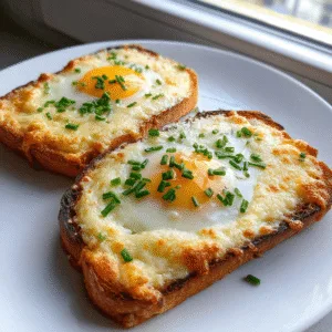 Egg and Cheese Toasts