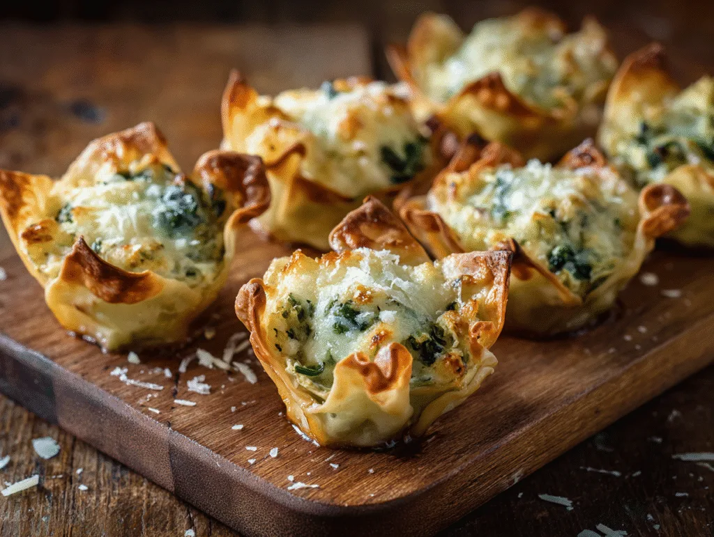 spinach artichoke dip cups 2