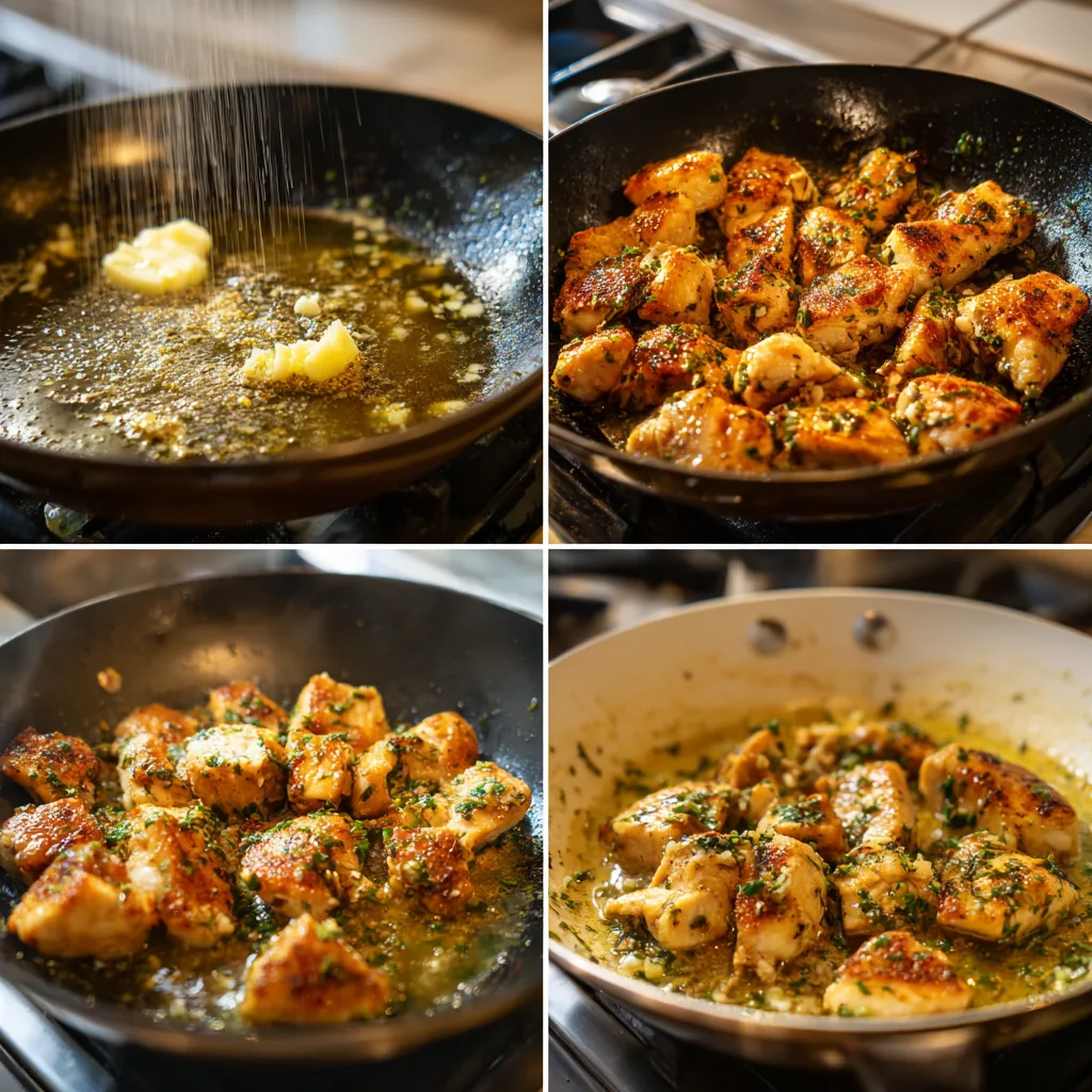 u1891677983 4 panel cooking collage showing Seasoning chicken 91d964f6 1e8f 46fb ae61 97b949ad6917 1