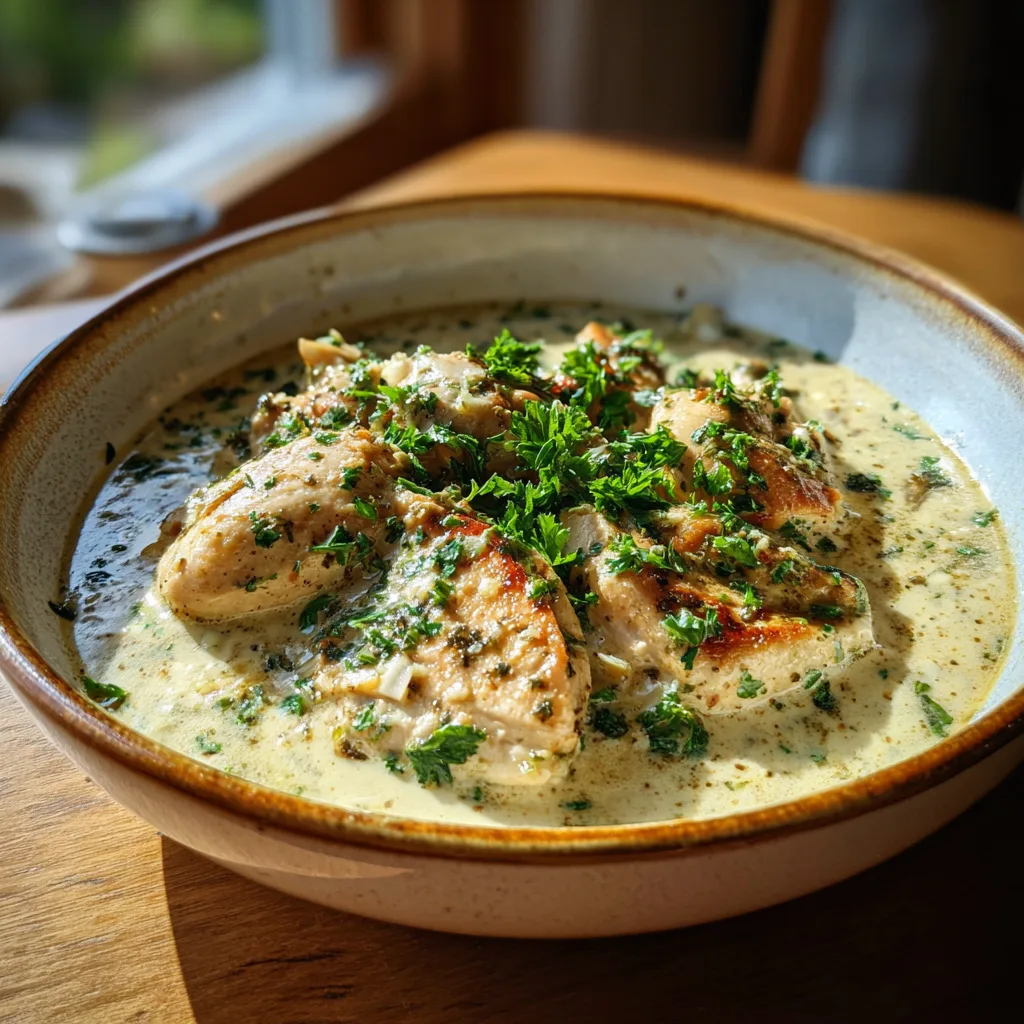 u1891677983 A creamy garlic parmesan chicken dish served in a 77fb9e67 7474 408e b606 49e5370c0c5e 2