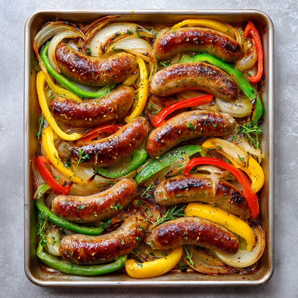 One-Pan Sausage & Peppers Dinner