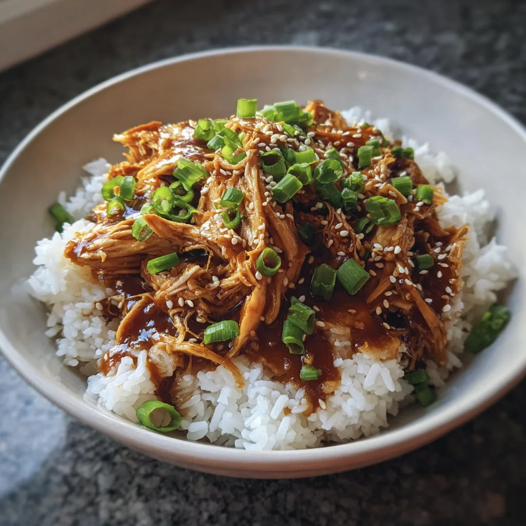 Slow Cooker Teriyaki Chicken