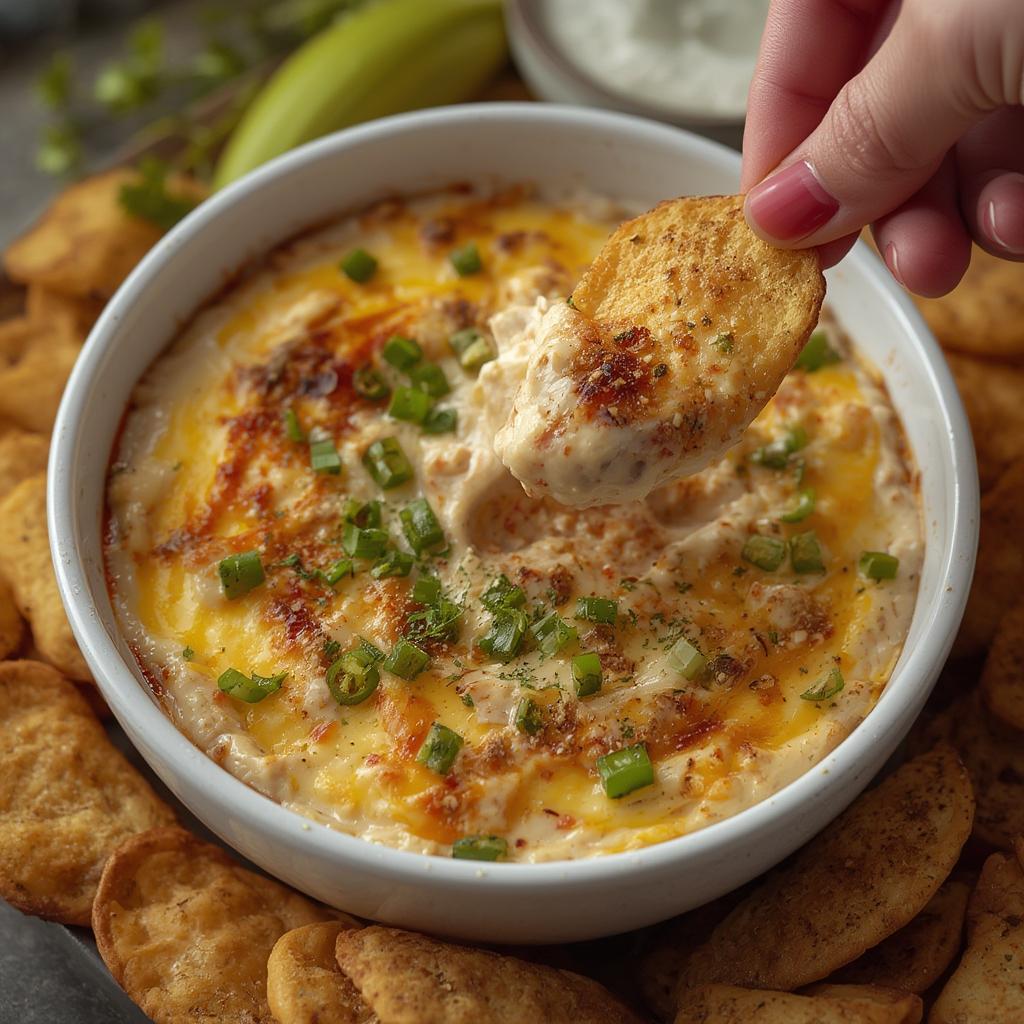 Baked Jalapeno Popper Dip