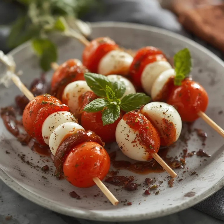 Caprese Skewer Bites
