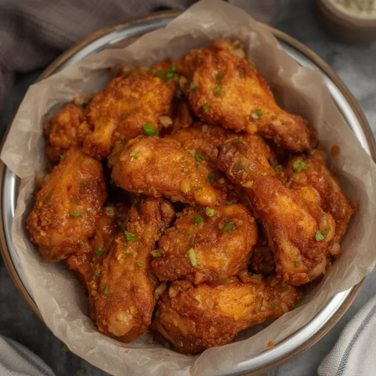 Crispy Air Fryer Buffalo Wings