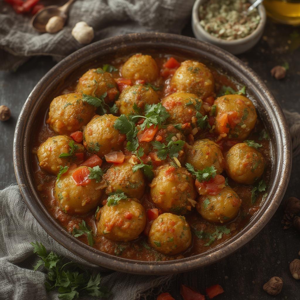 Easy Masala Potatoes