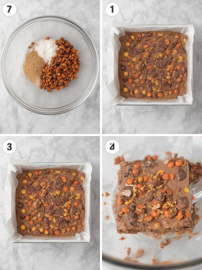 Frozen Reeses Dessert Squares 2