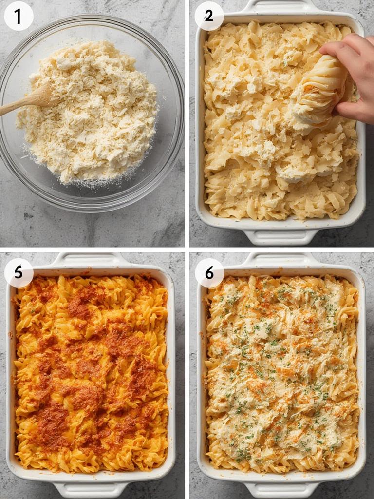 High Protein Cottage Cheese Pasta Bake 2
