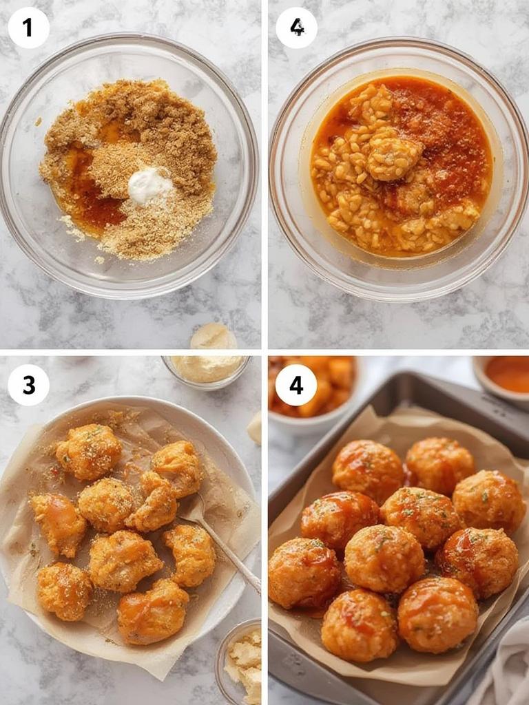 Honey Sriracha Chicken Bites 2