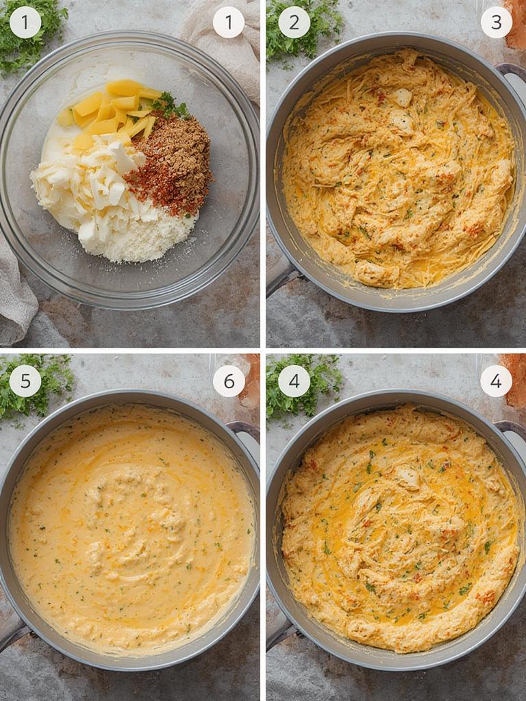 Hot Crab & Cheddar Dip: Irresistibly Creamy Crowd-Pleaser! 3 Hot Crab Cheddar Dip 2