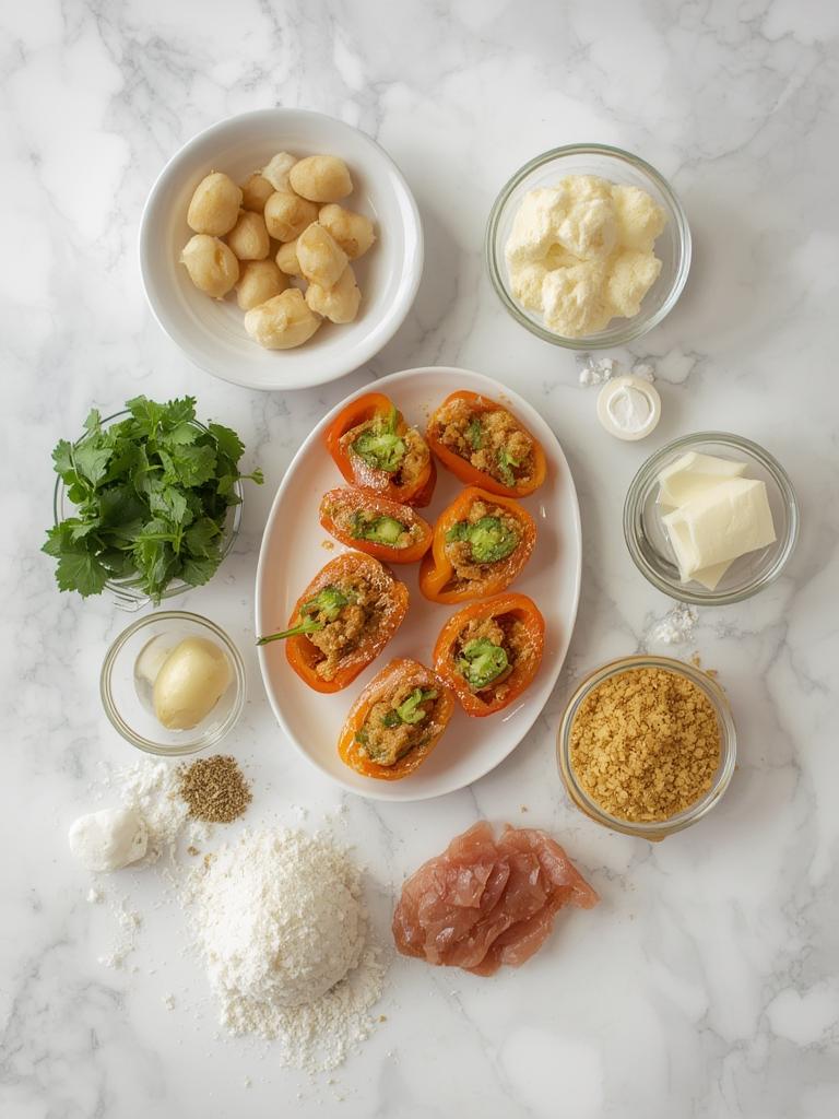 Jalapeño Popper Stuffed Mini Peppers: Irresistibly Addictive Bites! 2 Jalapeyo Popper Stuffed Mini Peppers 1