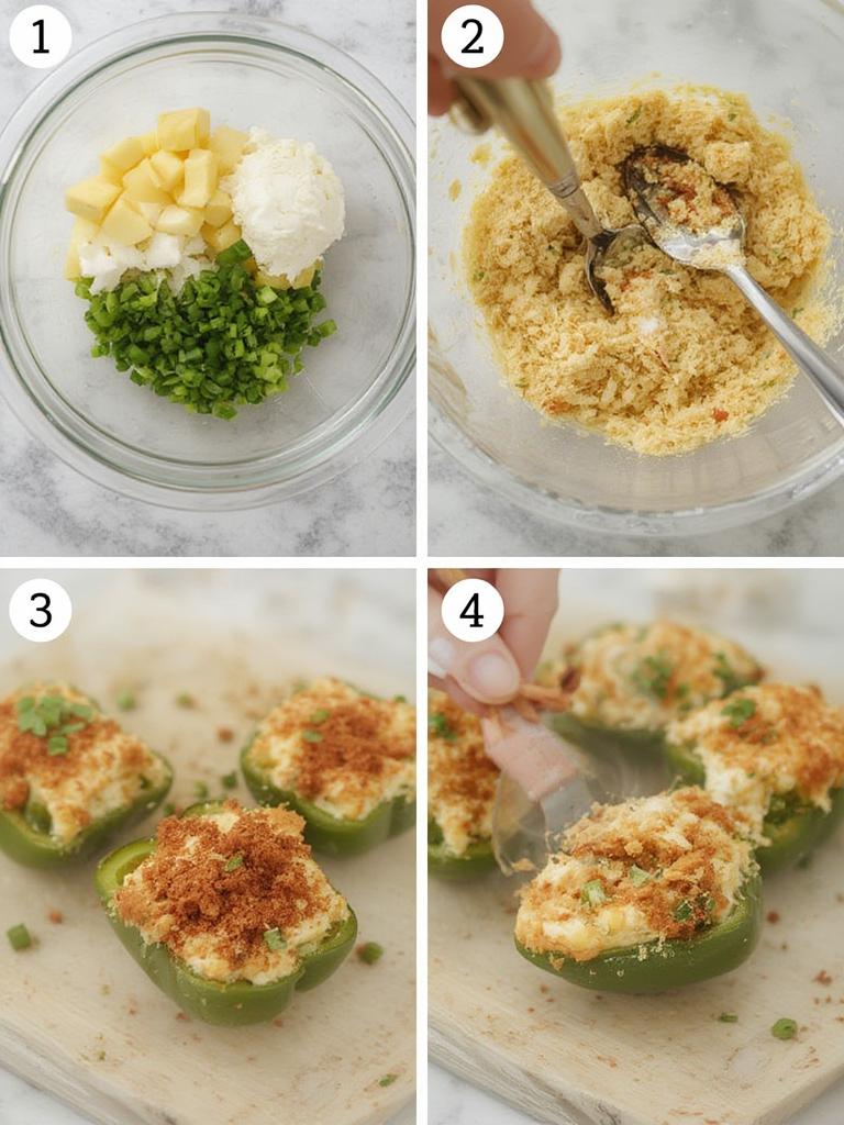 Jalapeño Popper Stuffed Mini Peppers: Irresistibly Addictive Bites! 3 Jalapeyo Popper Stuffed Mini Peppers 2