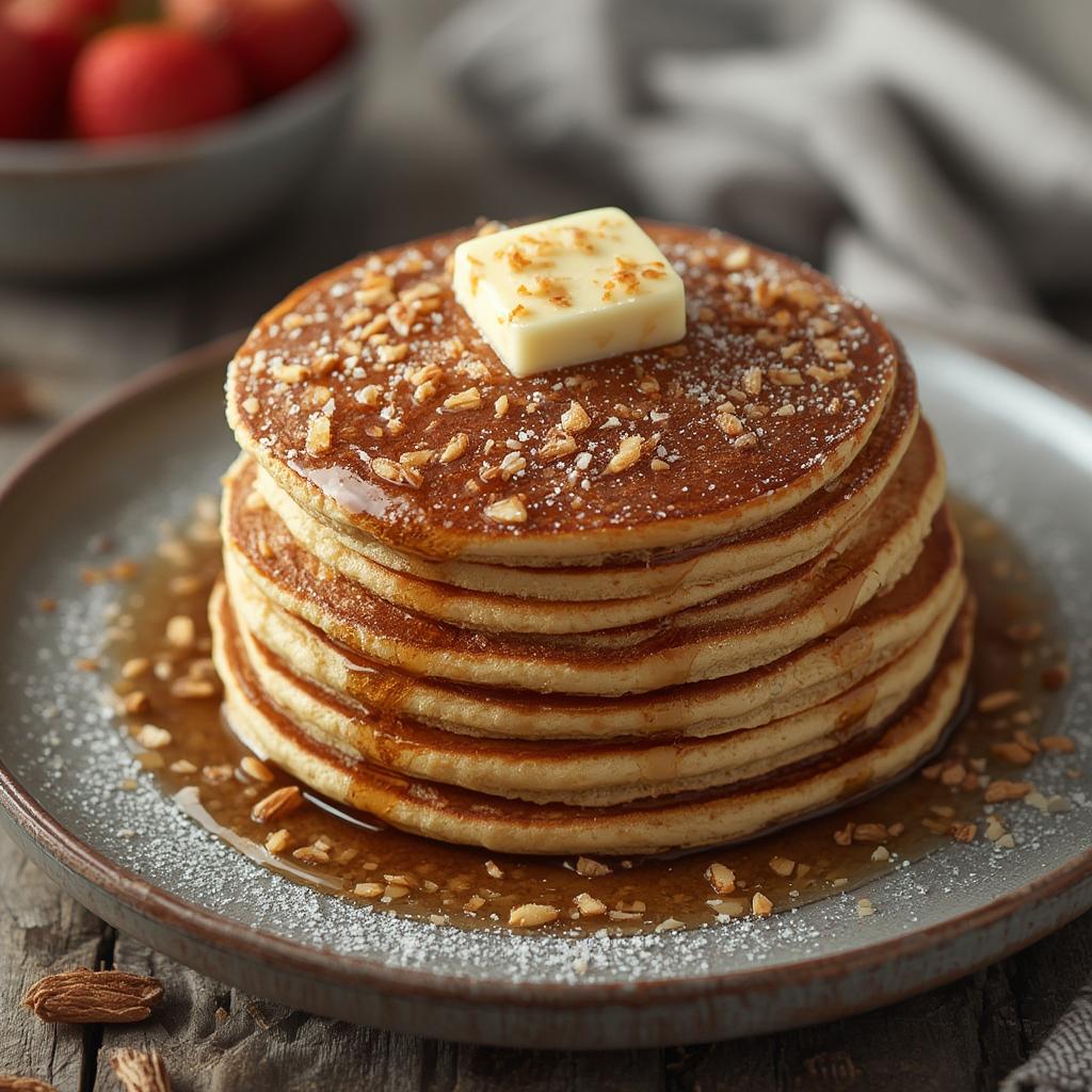 Keto Almond Flour Pancakes High Protein