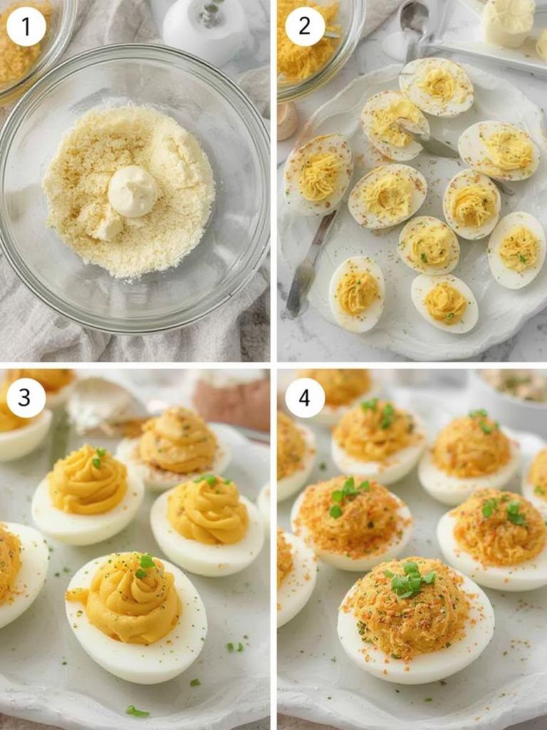 Loaded Deviled Eggs: Irresistibly Creamy & Delicious Party Bites! 3 Loaded Deviled Eggs 2