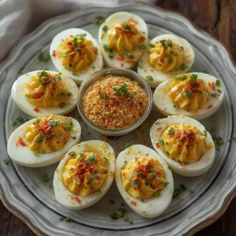 Loaded Deviled Eggs