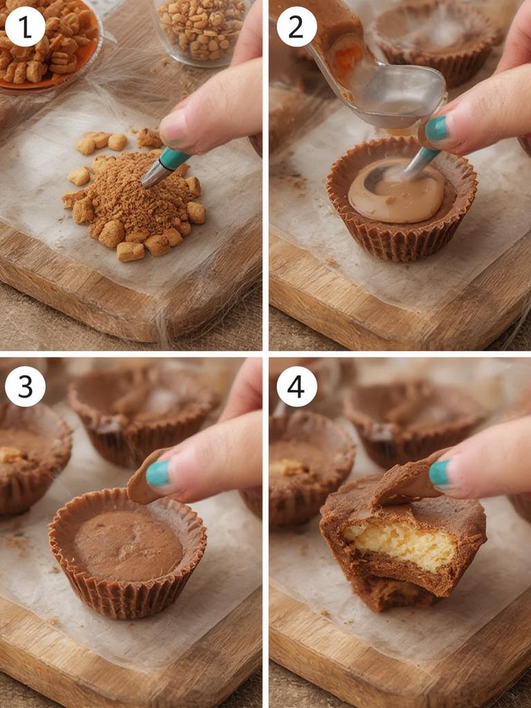 Mini Home Made Reese Cups 5