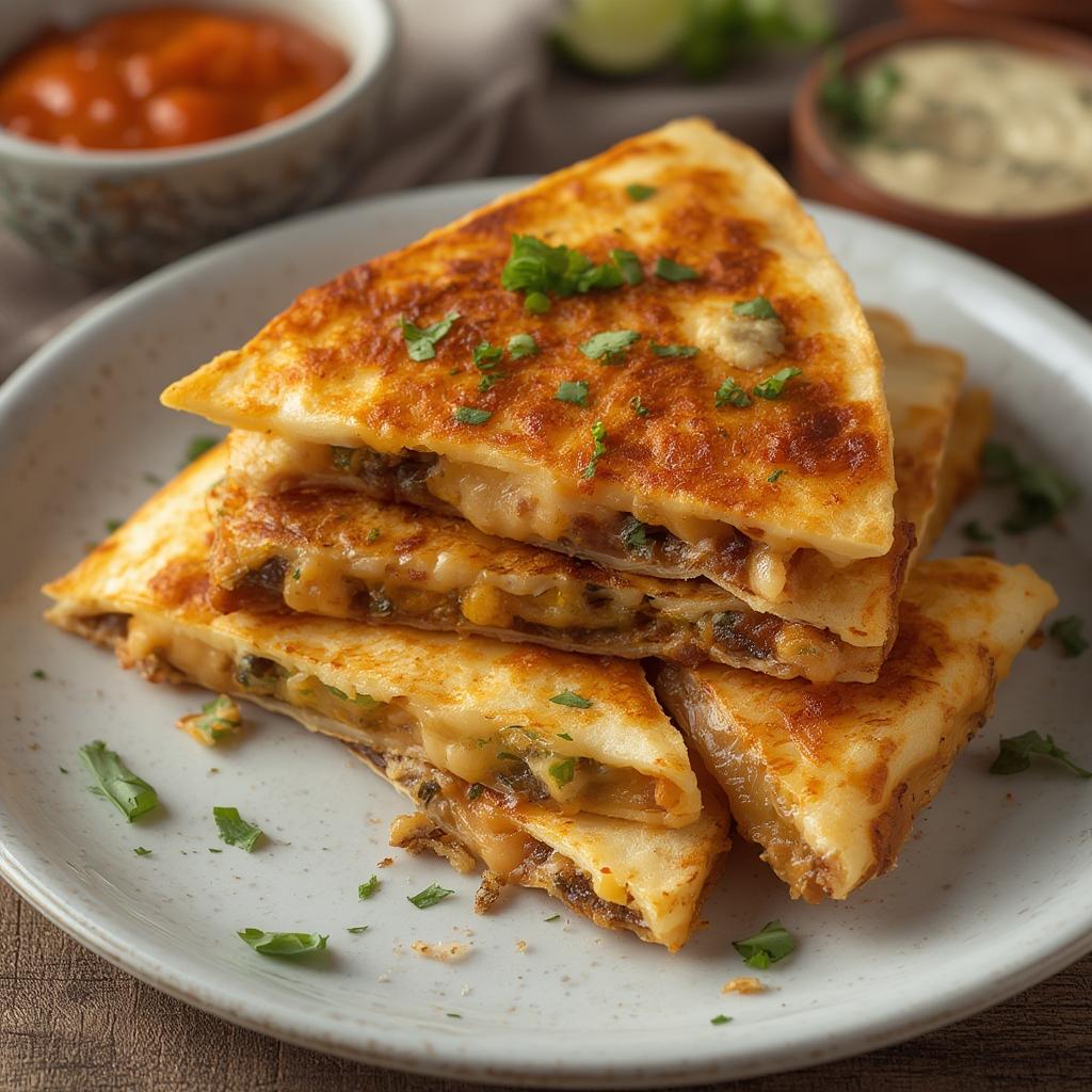 Simple Cheesy Baked Quesadillas: A Family-Friendly Meal Solution 4 Simple Cheesy Baked Quesadillas