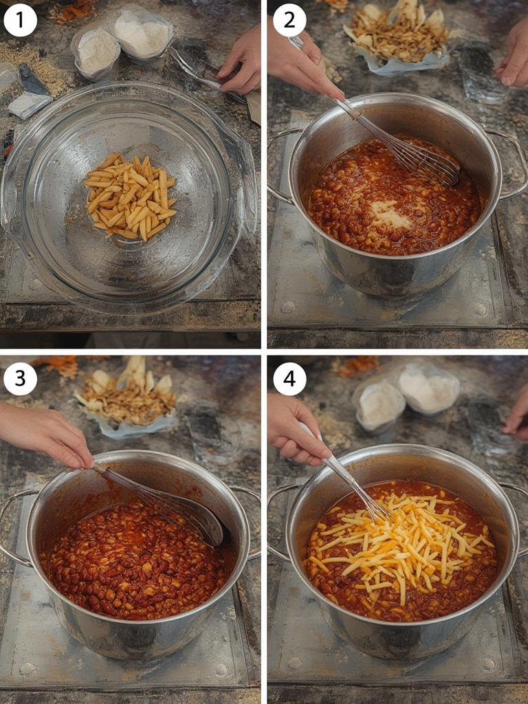 Tailgate Chili Bar Setup 2