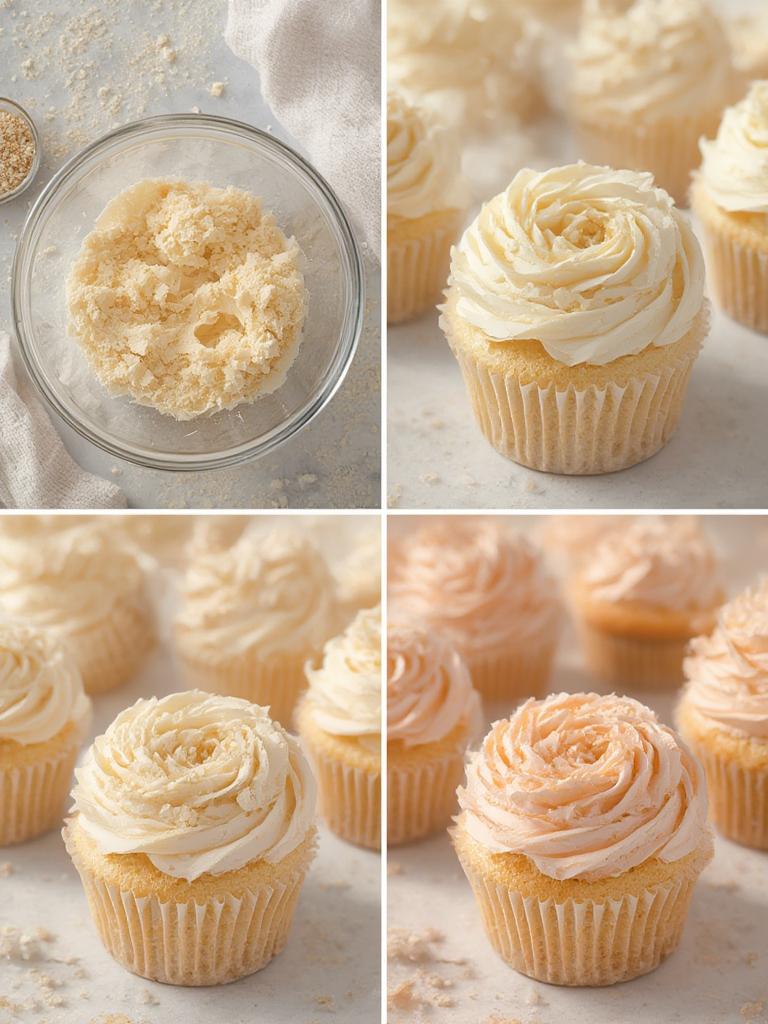 Vanilla Baby Bloom Cupcakes 2