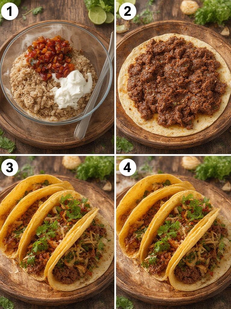 Fast Beef Tacos: Juicy, Quick & Irresistible for Busy Nights! 3 Fast Beef Tacos 5