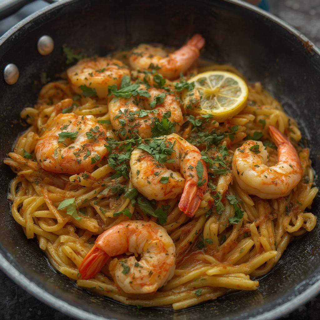 Succulent Lemon Garlic Orzo with Shrimp : Mouthwatering One-Pan Delight! 4 Lemon Garlic Orzo with Shrimp 2