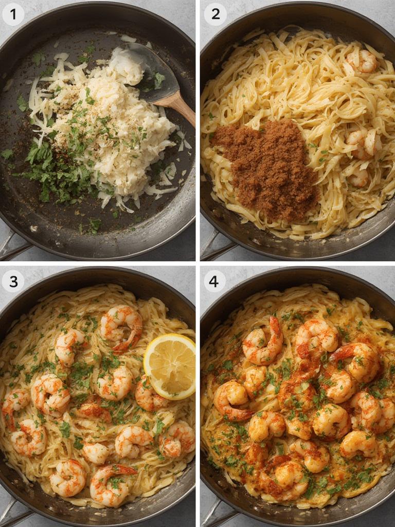 Succulent Lemon Garlic Orzo with Shrimp : Mouthwatering One-Pan Delight! 3 Lemon Garlic Orzo with Shrimp 7