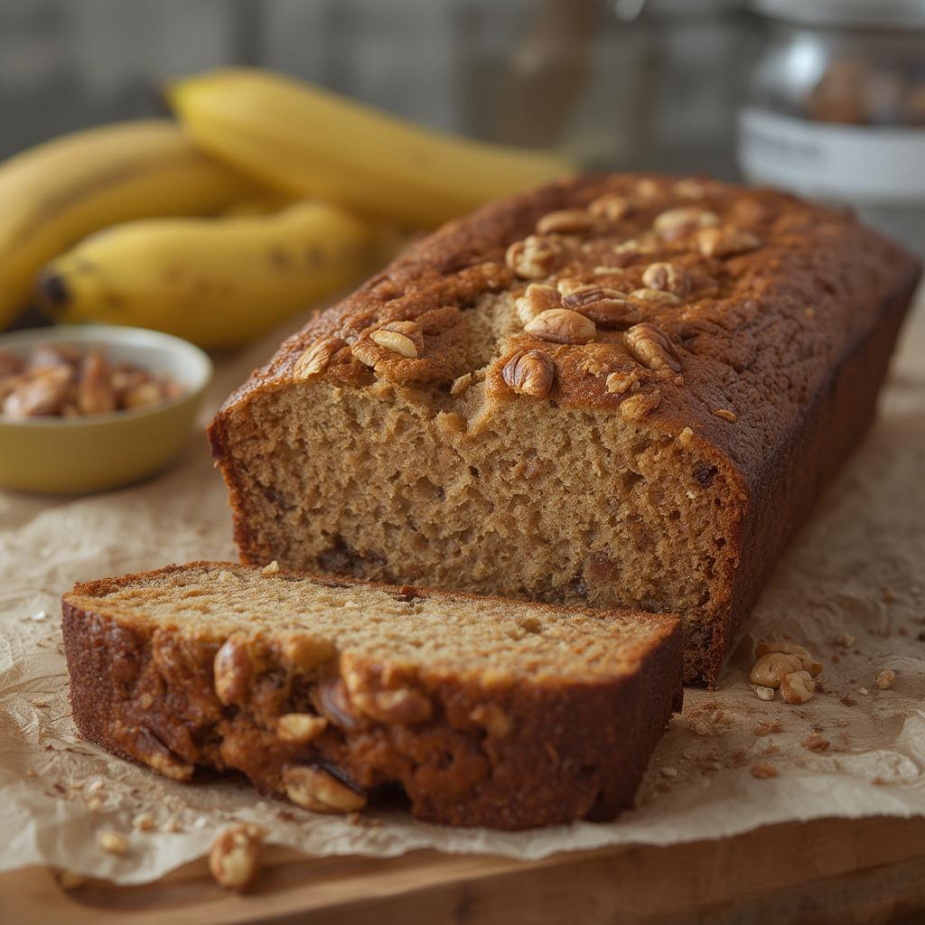 No-Sugar Banana Nut Bread: Guilt-Free & Heavenly Goodness! 4 No Sugar Banana Nut Bread