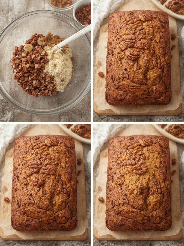 Nutty Banana Pecan Bread: Heavenly Perfection! 3 Nutty Banana Pecan Bread 2