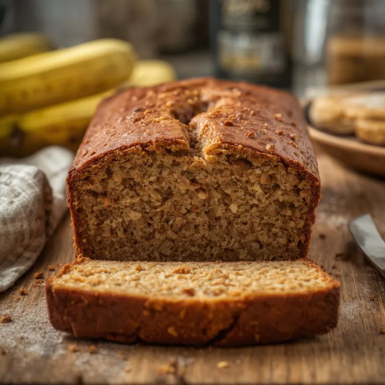 Oat Flour Banana Bread