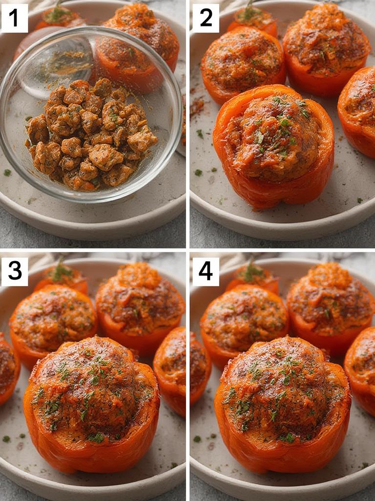 Smoked Sausage Stuffed Peppers : Irresistible, Savory & Easy! 3 Smoked Sausage Stuffed Peppers 2