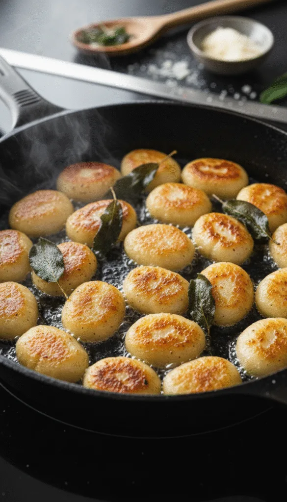 Original gnocchi frying 202602161341