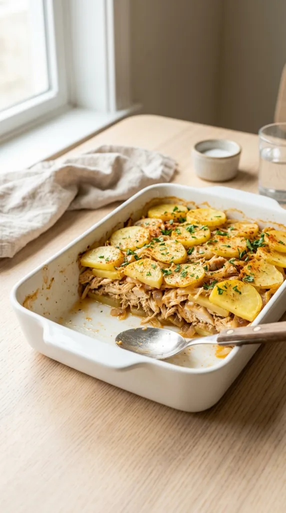 15 Easy Chicken Casseroles Your Family Will Love 6 Bbq chicken potato casserole 9c0bb84b05