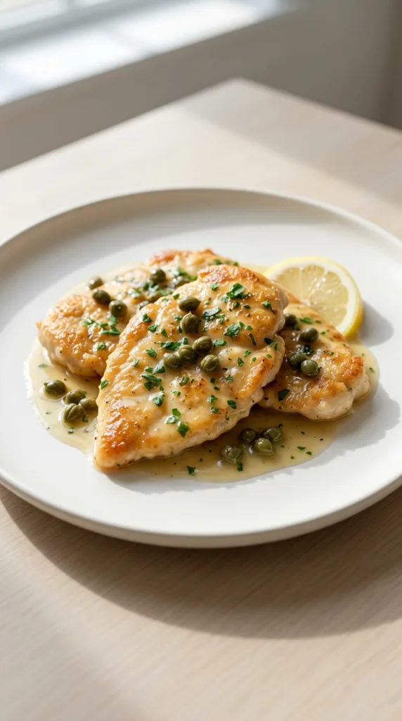 10 Healthy Chicken Dinners Under 400 Calories 10 Chicken piccata with capers b6adf5f8dc