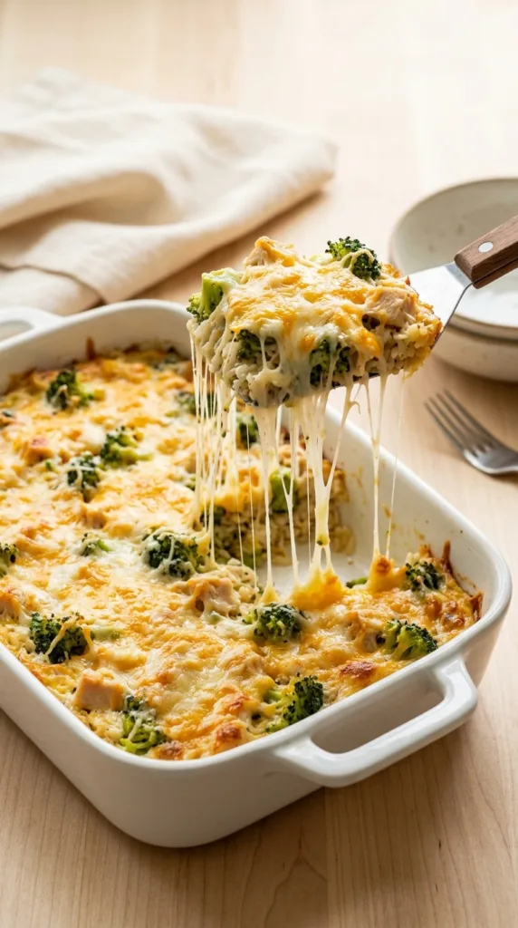 15 Easy Chicken Casseroles Your Family Will Love 3 Originalpicture of a broccoli and cheese casserole e7fc2d875d