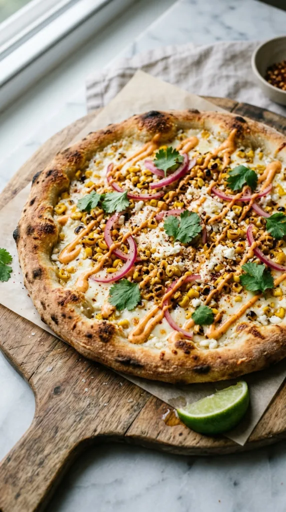 Elote pizza on 202604190933