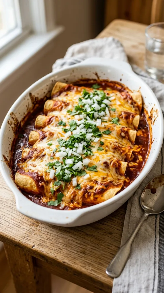 Enchiladas with chili 202604190937