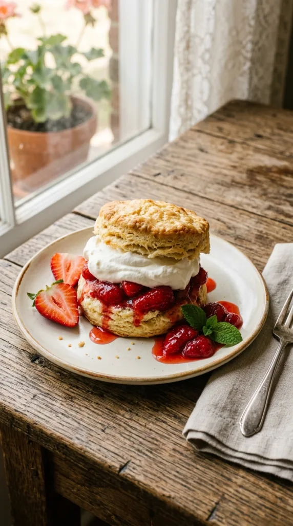 6 Easy Summer Fruit Desserts You Need to Make Right Now 2 Homemade strawberry shortcake ru… 202604302138