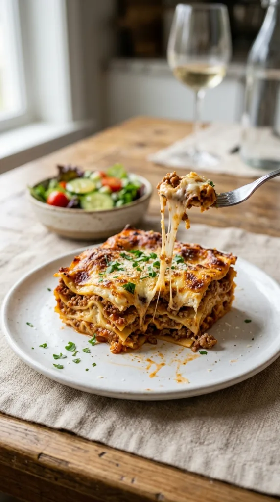 6 Easy Pasta Recipes for Busy Weeknights 5 Lasagna slice on 202604250957