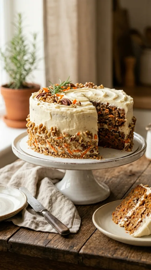 9 Classic American Bakes and Desserts Everyone Loves 7 Carrot cake with cream cheese 202605011910