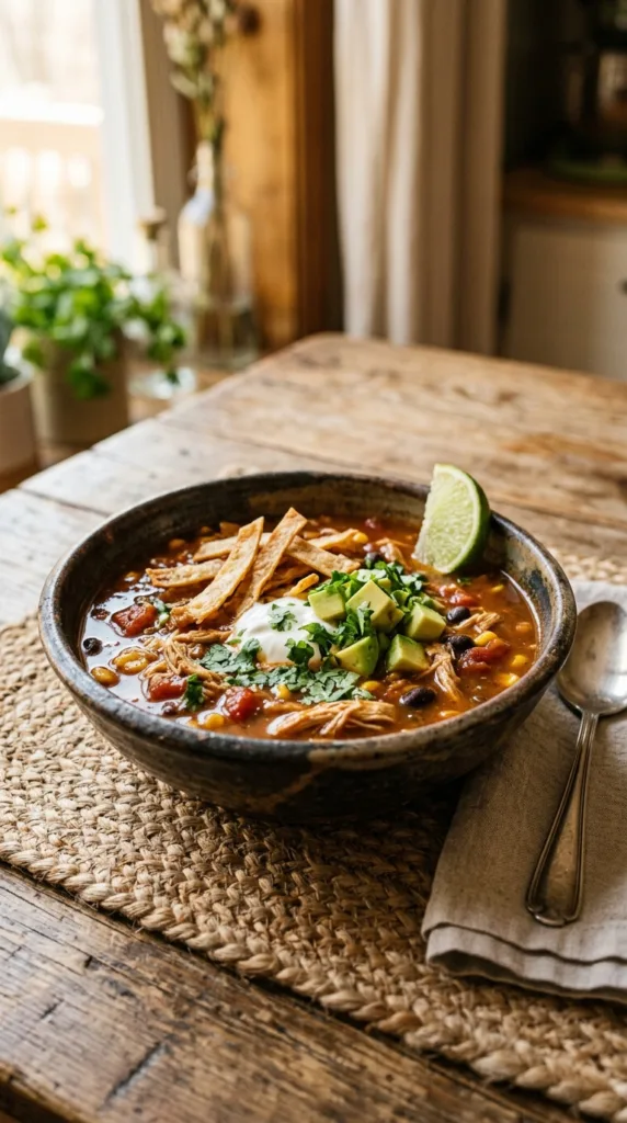 6 Easy Meal Prep Recipes to Save Time All Week 6 Clay bowl chicken tortilla soup 202605141342