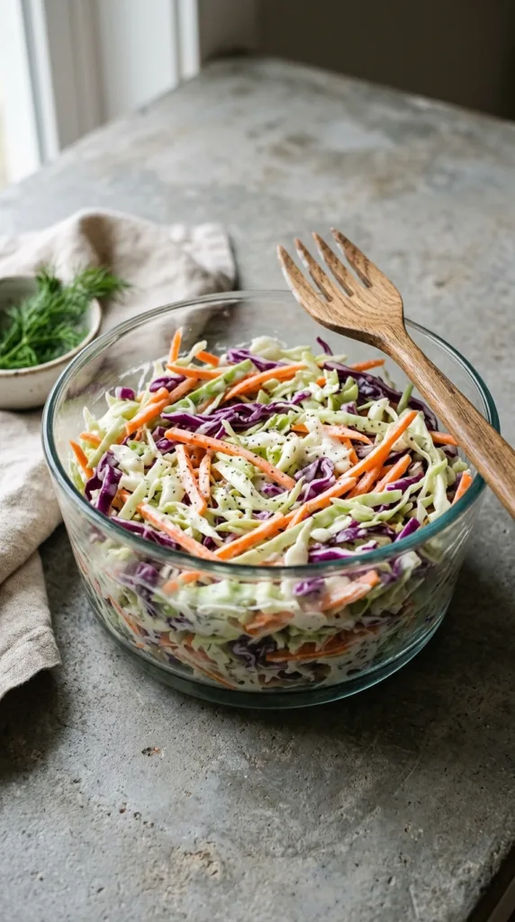 10 Best Father’s Day BBQ Recipes Dad Will Actually Love 11 Glass bowl with coleslaw 202605141416