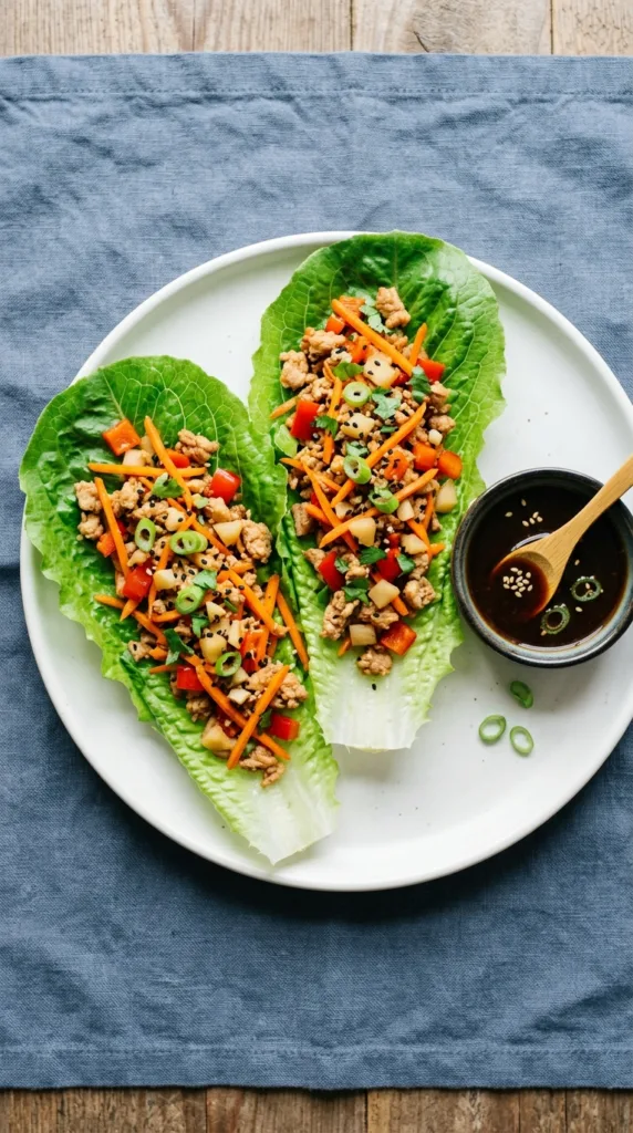 7 High-Protein Recipes to Hit Your Goals Without Sacrificing Flavor 6 Lettuce cups with turkey filling 202605102030