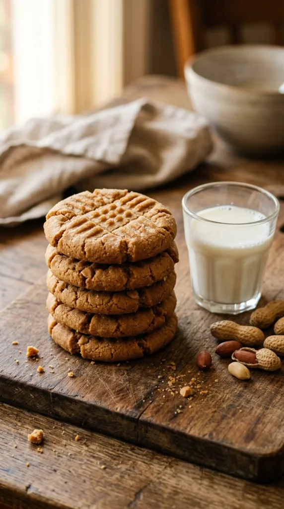 9 Classic American Bakes and Desserts Everyone Loves 10 Peanut butter cookies with milk 202605011915