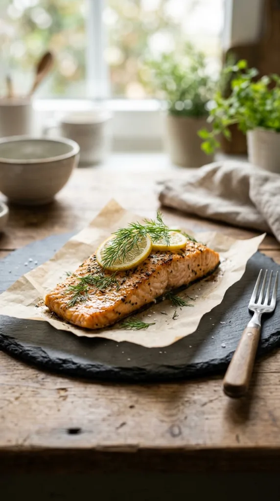 7 High-Protein Recipes to Hit Your Goals Without Sacrificing Flavor 7 Salmon fillet with dill lemon 202605102031